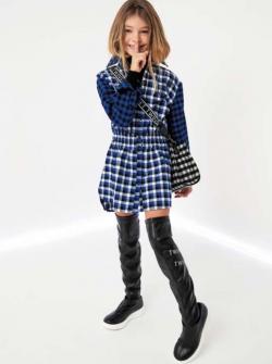 Twinset Overknee Stiefel schwarz
