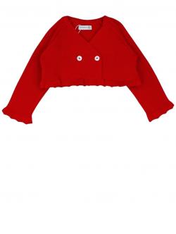 Wedoble Bolero, Strickjacke rot